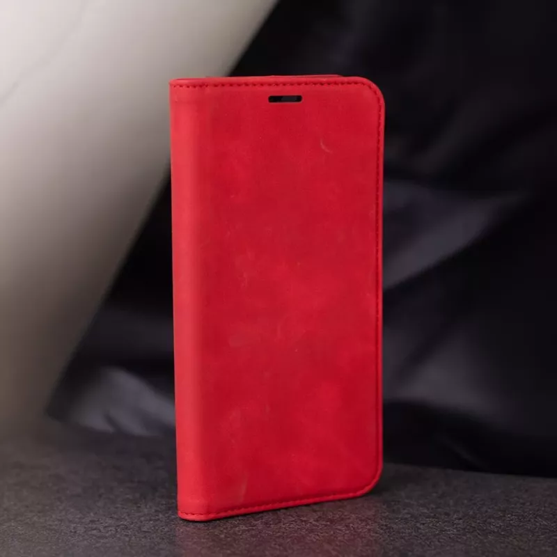 TFO Smart Suede Case, skirtas Samsung Galaxy A52 4G / A52 5G / A52S 5G, raudona