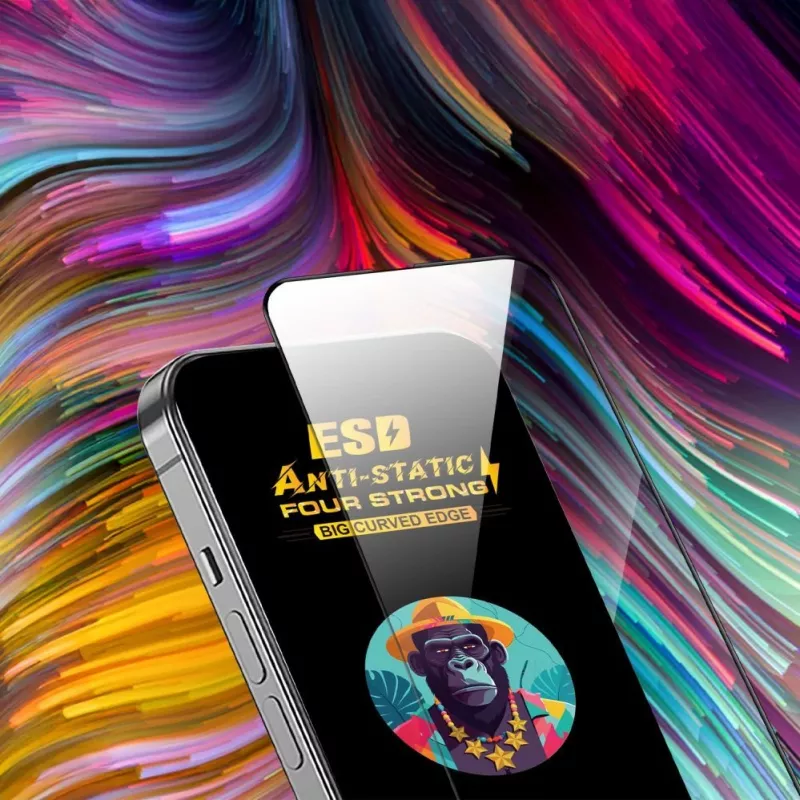 TFO Universalus grūdintas stiklas 9D OneFit AI-57 ekrano apsauga 6,7 colio ekranams