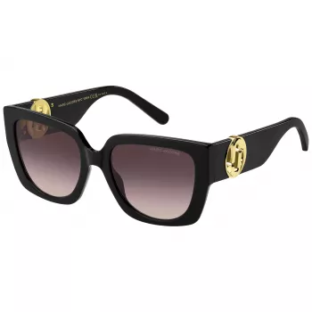 THE MARC JACOBS Moteriški katės akies akiniai nuo saulės MARC687S807 Juodi/Pilkas gradientas 54mm