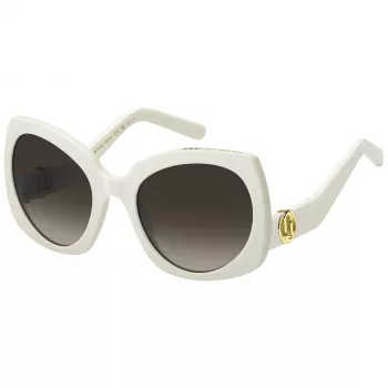THE MARC JACOBS Moteriški akiniai nuo saulės MARC808SSZJ Juodas acetatas Pilki gradientiniai lęšiai 57/23/130 mm