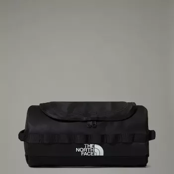 The North Face Base Camp Travel Canister Toiletry Bag - TNF Black/TNF White, Large, 5.7L