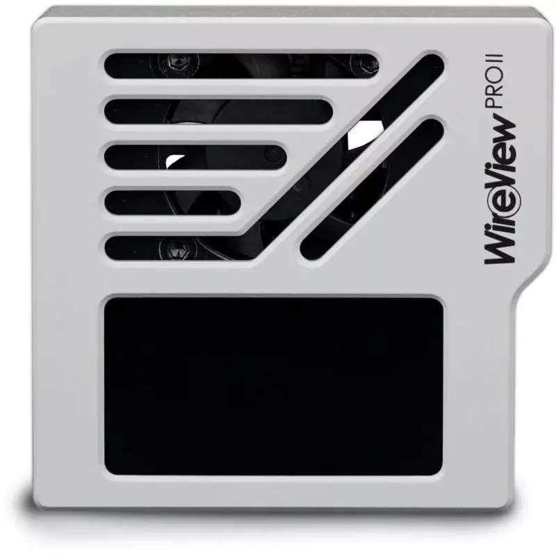 Thermal Grizzly WireView Pro II GPU galios stebėjimo įrenginys - baltas, atvirkštinis (12V-2x6-Pin, USB-C)