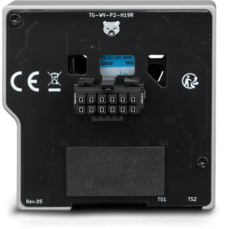 Thermal Grizzly WireView Pro II GPU galios stebėjimo įrenginys - baltas, atvirkštinis (12V-2x6-Pin, USB-C)