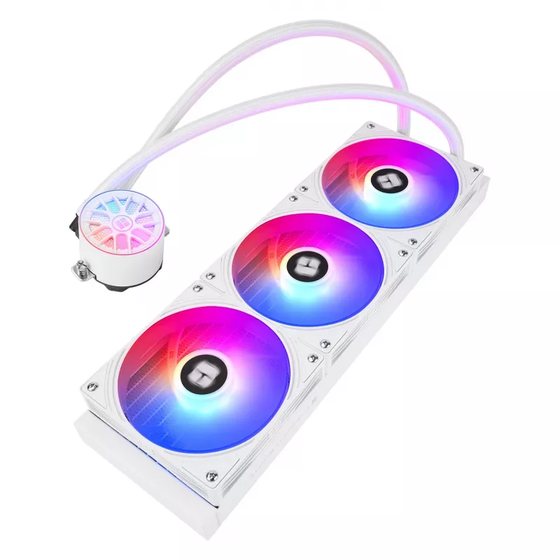 Thermalright Aqua Elite V6 RGB 360mm Baltas „viskas viename“ skysčio CPU aušintuvas