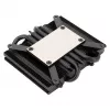 Thermalright AXP90-X36 juodas žemo profilio procesoriaus aušintuvas, 92mm PWM ventiliatorius, ITX, Intel ir AMD