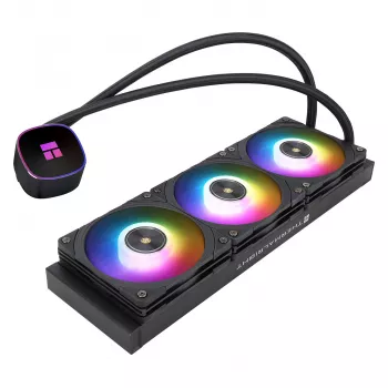 Thermalright Frozen Horizon V2 RGB 360mm AIO skysčio aušintuvas CPU, juodas ARGB