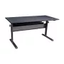 Thermaltake Level 20 Battle Station Gaming Desk – Z-Shaped Steel Frame, Carbon Fiber MDF Desktop, 100kg Capacity, Black