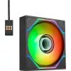 Thermaltake SWAFAN 120 EX INFINITY Black 3-Pack 120mm PWM ARGB ventiliatorius