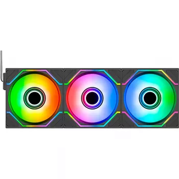 Thermaltake SWAFAN 120 EX INFINITY Black 3-Pack 120mm PWM ARGB ventiliatorius