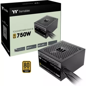 Thermaltake Toughpower GX3 SE 750W Power Supply 80 PLUS Gold ATX 3.1 PCIe 5.1
