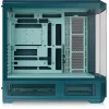 Thermaltake View 600 TG Transformative Teal Full Tower Case, Temperuotas Stiklas, ARGB