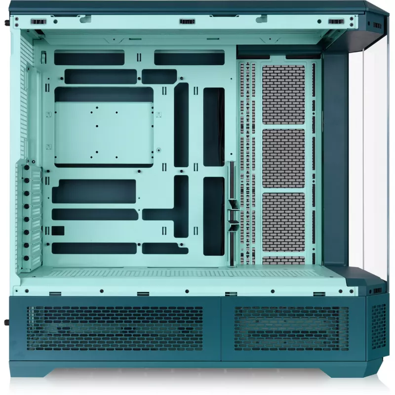 Thermaltake View 600 TG Transformative Teal Full Tower Case, Temperuotas Stiklas, ARGB