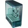 Thermaltake View 600 TG Transformative Teal Full Tower Case, Temperuotas Stiklas, ARGB