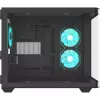 Thermaltake Vision 330 CR ARGB SE Edition Mid Tower korpusas, juodas, 3x grūdinto stiklo plokštės, 3x CT140 ARGB ventiliatoriai