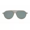 Thom Browne TB809BGRYSLV5 Unisex akiniai - pilkas rėmelis, sidabriniai veidrodiniai lęšiai, 55/18/145 mm