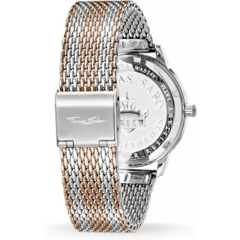 THOMAS SABO Moteriškas laikrodis WA02732832013 - Kvarcinis, Nerūdijantis plienas, Sidabrinis ciferblatas