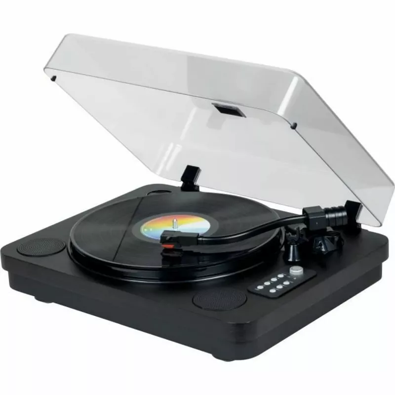 THOMSON TT650BT patefonas su įmontuotais garsiakalbiais, įrašymas į USB, juodas