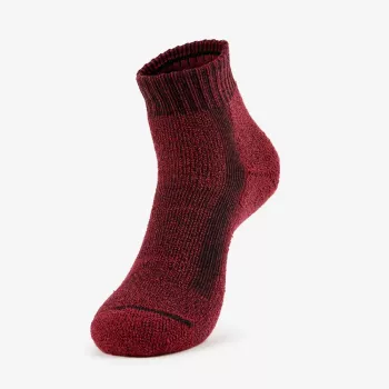 THORLO'S Moderate Cushion Ankle Hiking Socks for Women LTHMW Burgundy