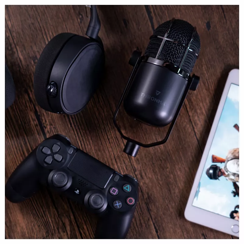 THRONMAX Mdrill Dome Jet Black 48kHz USB kondensatorinis mikrofonas