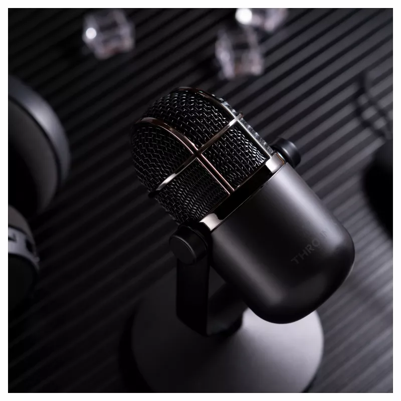 THRONMAX Mdrill Dome Jet Black 48kHz USB kondensatorinis mikrofonas