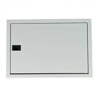 TIBOX AS116 paviršinio montavimo skirstomasis skydas 440x300x115mm, 16 modulių, permatomomis durelėmis, vidaus