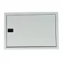 TIBOX AS116 paviršinio montavimo skirstomasis skydas 440x300x115mm, 16 modulių, permatomomis durelėmis, vidaus