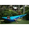 Ticket To The Moon King Size Hammock - Dark Green / Leaf Green
