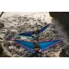 Ticket To The Moon King Size Hammock - Dark Green / Leaf Green