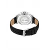 Timberland vyriškas Henniker kvarcinis analoginis laikrodis TDWGB2230603 44mm juodas nerūdijantis plienas oda