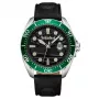 Timberland vyriškas Henniker kvarcinis analoginis laikrodis TDWGB2230603 44mm juodas nerūdijantis plienas oda