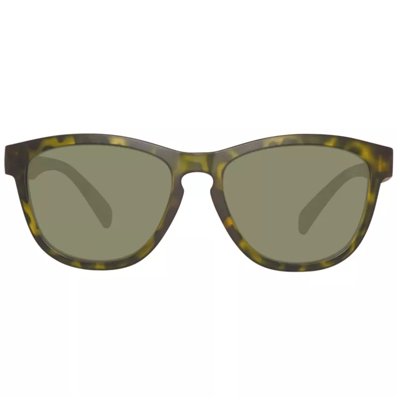 Timberland vyriški poliarizuoti akiniai nuo saulės TB9102-5455R - matinis juodas rėmelis, žali lęšiai