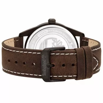 TIMBERLAND Vyriškas Laikrodis TBL16004JYU03 43mm Mėlynas Ciferblatas Ruda Odinė Juosta