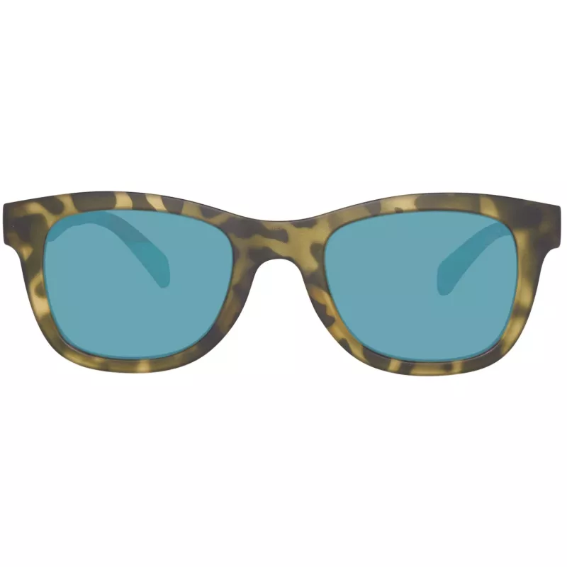 Timberland TB9080-5055R Vyrų poliarizuoti kvadratiniai akiniai nuo saulės, matinė juoda/žalia, 55 mm