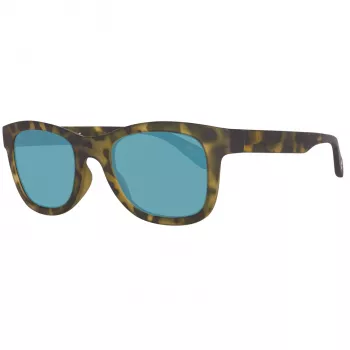 Timberland TB9080-5055R Vyrų poliarizuoti kvadratiniai akiniai nuo saulės, matinė juoda/žalia, 55 mm