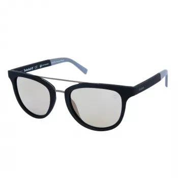 Timberland moteriški akiniai nuo saulės TB9130-5202R Havana Brown Polarized Square Acetate 52mm