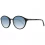 Timberland moteriški akiniai nuo saulės TB9157-5201D Havana ruda poliarizuoti 52mm