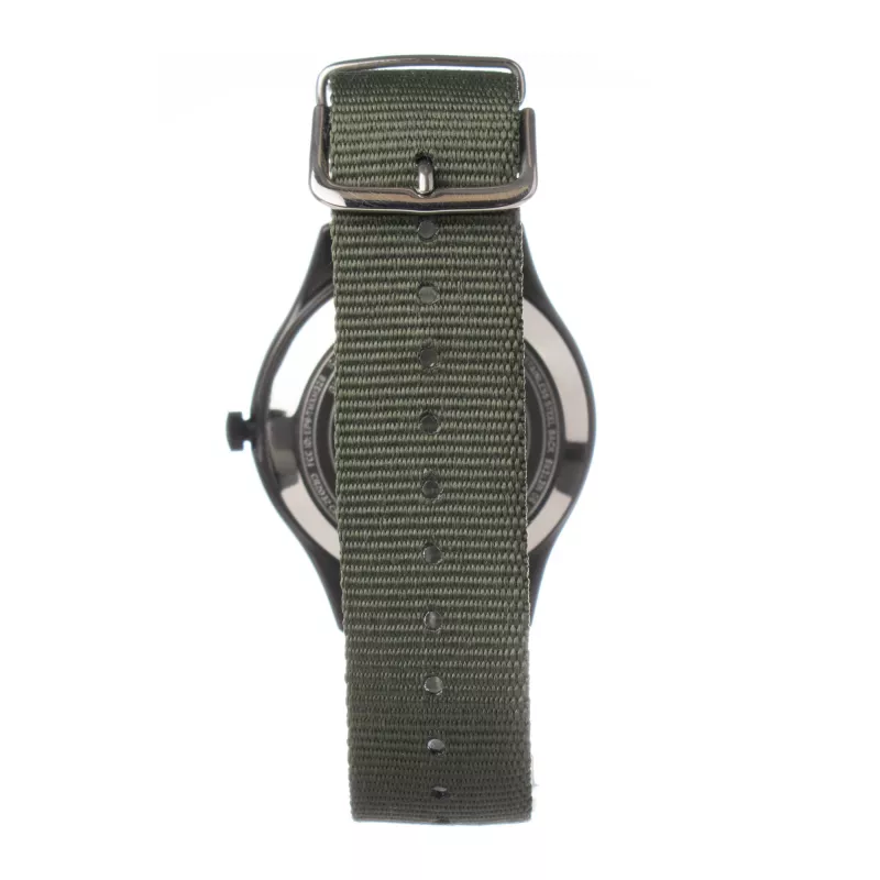 TIMEX Expedition North Field Post Vyriškas analoginis kvarcinis laikrodis 41mm Žalias ciferblatas Ruda odinis dirželis TW2V11000LG