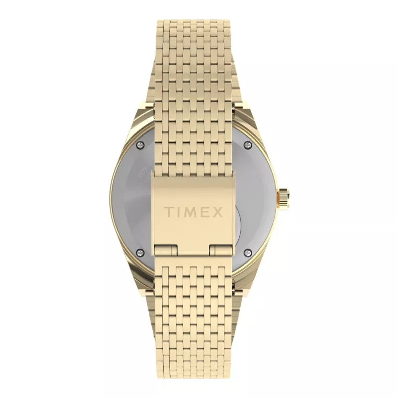 Timex Expedition North Field Post Solar 42mm vyriškas laikrodis – juodas ciferblatas, ruda odinis dirželis, saulės kvarcas