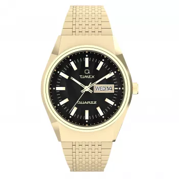 Timex Expedition North Field Post Solar 42mm vyriškas laikrodis – juodas ciferblatas, ruda odinis dirželis, saulės kvarcas