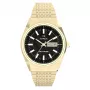 Timex Expedition North Field Post Solar 42mm vyriškas laikrodis – juodas ciferblatas, ruda odinis dirželis, saulės kvarcas
