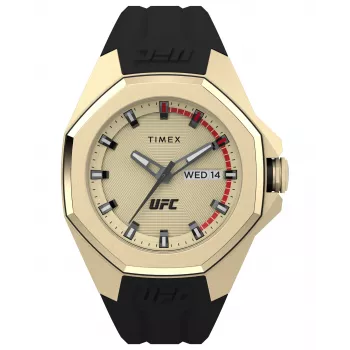 TIMEX Expedition North Field Post Solar vyrų laikrodis TW2V57100 44mm juodas ciferblatas eko-odos dirželis