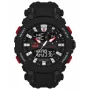 TIMEX Vyriškas Skaitmeninis Kvarcinis Laikrodis TW5M52800 50mm Dervos Korpusas Juoda Dervos Apyrankė