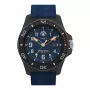 TIMEX vyriškas Expedition North Field Post Solar laikrodis TW2V40300 – 46mm nerūdijančio plieno žalias ciferblatas rudas odinis dirželis saulės kvarcas