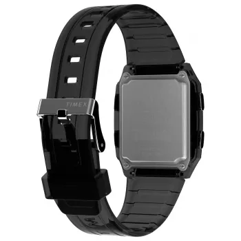 TIMEX Vyriškas saulės kvarcinis laikrodis TW2W96500 36mm Nerūdijančio plieno korpusas Žalias audinio dirželis