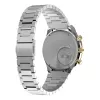 Timex vyriškas TW2W64200 kvarcinis laikrodis su rudu odiniu dirželiu ir juodu ciferblatu, 40 mm