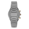 Timex vyriškas TW2W64200 kvarcinis laikrodis su rudu odiniu dirželiu ir juodu ciferblatu, 40 mm