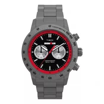 Timex vyriškas TW2Y02000 Expedition North Field Post Solar 44mm laikrodis – juodas ciferblatas ir ekologiškas audinio dirželis