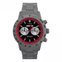 Timex vyriškas TW2Y02000 Expedition North Field Post Solar 44mm laikrodis – juodas ciferblatas ir ekologiškas audinio dirželis