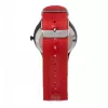 TIMEX vyrų laikrodis TW2V10900LG 41mm žalias odinis dirželis juodas ciferblatas