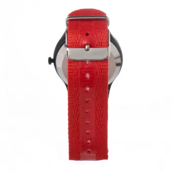 TIMEX vyrų laikrodis TW2V10900LG 41mm žalias odinis dirželis juodas ciferblatas